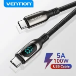 Vention PD 100W Cable Digital Display Type C To USB (New)