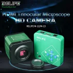 RELIFE M-12/M-13 Trinocular Microscope HD Camera 3800W Image Sensor for (New)