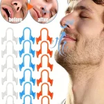 2 10 Silicone Elastic Nose Clip Stop Snoring Device Anti Snoring Breathe Supplies for Better (New)