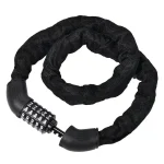 Motorcycle Chain Lock Electric Vehicle Anti Theft 5 Digit Code Combination Security Lock Mount (New)