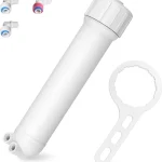 1812 2012 24 150 GPD Reverse Osmosis Membrane Filter Housing Replacement with Elbow Fittings, Housing (New)