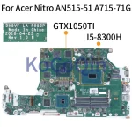 LA-F952P ACER Nitro AN515-52 AN5-15 A715-71G Notebook Mainboard DH5VF (New)