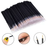 50 Disposable Nail Art Brush Eyeliner Eyeline Makeup Tools Manicure Painting Pen Tool (New)