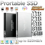 High Performance Portable Solid State Drive USB3.1 Type-C 2TB 4TB External SSD (New)