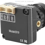 46025 CMOS 1500TVL B19 Mini FPV Camera 2.1mm Lens Power 5V 30V PAL (New)