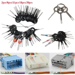 18 26 38 Car Terminal Removal Pin Extractor Kit Electrical Wiring Crimp Connector Car Repair (New)
