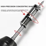 Spring loaded Screw Holder Drill Bit Anti drop Screwdriver Bit Fixing Clamp Set, Suitable For (New)