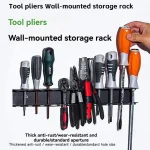Wall Mount Pliers Holder Organizer, Heavy Duty Hand Tool Storage Rack for Hammer (New)