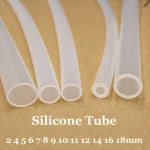 1 5M Silicone Rubber Pipe Transparent Water Hose Aquarium Pump Hosing 2 3 4 (New)