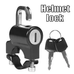 Electric Bike Helmet Lock Anti theft Fixing Multifunctional Lock Head Bicycle Head Fixing Helmet (New)