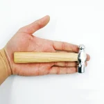 Mini Hammer Smashing Walnut Round Head Wooden Handle Hammer Car Escape Tool Hand (New)
