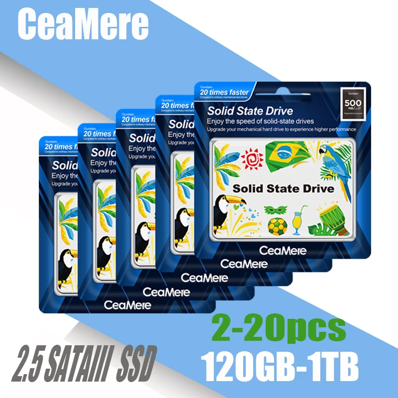 S04a341415a0b4e5994dfe619e59a2d63N.webp Brazil Style SSD 120GB 128GB SATAIII SSD 240GB256GB Internal Hard Drive 1TB (New) - Image 1