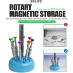 RELIFE RL-078 Multifunctional Screwdriver Tweezers Storage Box Rotary Box 360° (New)
