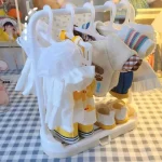 Plastic Doll Clothes Rack Miniature Dollhouse Furniture Toy Cosplay Closet Organizer for 15 20cm (New)