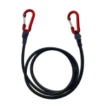 Heavy Duty Bungee Cord Elastic Tie Strap String Carabiner Hooks Kayak Cycling Luggage (New)