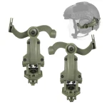 Shooting Headset Bracket Rail Mount Kit ARC Helmet Rail Adapter for OPS Core (New)