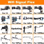 1 Wifi Signal Flex Cable For iphone 14 13 15 16 Pro Max (New)