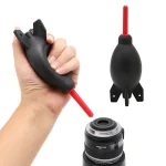 DSLR Camera Lens Rubber Air Dust Blower Pump Cleaner Rocket (New)