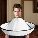 Professional Haircut Cape Non Stick Waterproof Adjustable Neck Duster for Stylists And Barbers Salon (New)