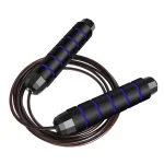 Adjustable Rapid Speed Jump Rope Steel Wire Skipping Rope for Fitness Workout Training (New)