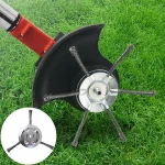 Weed Brush Head Steel Wire Wheel Grass Trimmer Head Removal Moss Rust Lawn (New)