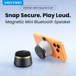 Vention Magnetic Portable Bluetooth Speaker IPX6 Waterproof Mini Shower Speaker (New)