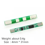 1PCS/5PCS/10PCS/LOT 1S 3.7V 3A li-ion BMS PCM battery protection board (New)
