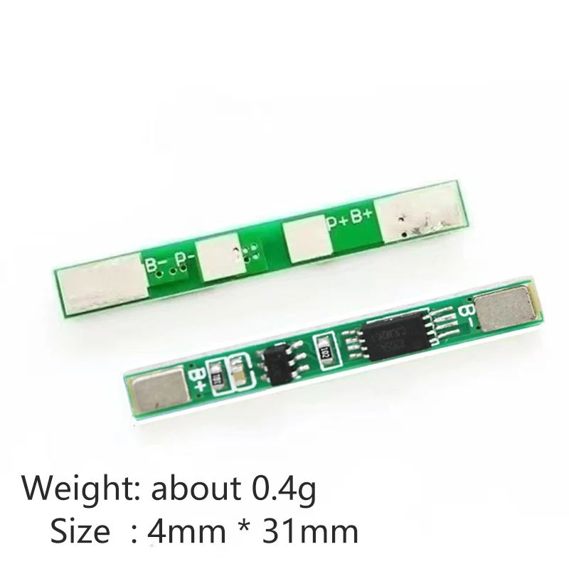 S0ac7d7c37109496db2374727c7f240de0 1PCS/5PCS/10PCS/LOT 1S 3.7V 3A li-ion BMS PCM battery protection board (New) - Image 1