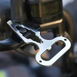 Stainless Steel EDC Self Defence Pointed WrenchOutdoor Camping SuppliesMultifunctional ToolsPortable Bottle Opener (New)