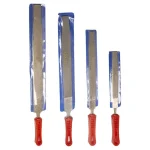 Durable High Quality Diamond Flat File Diamond Flat File Red Sliver Diamond Needle (New)