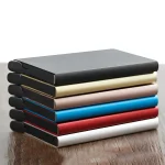 ID Credit Bank Card Holder Wallet Luxury Brand Men Women Anti Rfid Blocking (New)