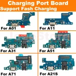 1 Charging Port Board For Samsung A71 A51 A31 A11 A01 A21S Microphone (New)