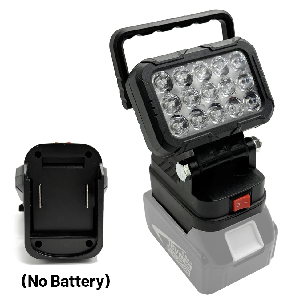 S0be4cd3644844db094565fe03d0a847fp Power Tool Parts for Makita BL1830 18V Lithium Battery LED Work Lights Lamp (New) - Image 1
