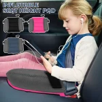 Car Inflatable Booster Seat PVC Universal Travel Portable Booster Cushion With Storage Bag (New)