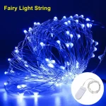 5m~1m LED Copper Wire Fairy Lights Battery Powered LED String Lights Party Wedding (New)