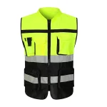 Night Walking Highlight Vests Outdoor Adjustable Safety Vest Lightweight Biking Safety Straps Waterproof (New)
