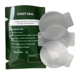 Vent Chest Seal Life Saving Wound Care for Emergency or Tactical Situations Advanced Adhesive (New)