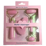 3 Set Resin Roller Massager for Face Body Gua Sha NotJade Stone Face (New)