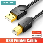 SAMZHE USB2.0 Print Cable USB 2 Type A Male To (New)