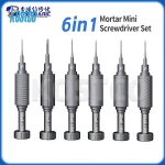 MECHANIC 6in1 IShell MAX Mortar Mini Precision Screwdriver Set Blossom (New)
