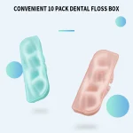 1   Fashionable and Convenient Dental Floss Stick Carrying Case   Comes with (New)
