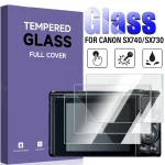 3-Tempered Glass Film Canon Powershot SX730/SX740 Camera (New)