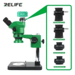 RELIFE M-28 CTV Converter 0.35X 0.5X Lens Adapter Focus Adjustable (New)