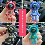 Cute Astronaut Figurines Ornaments Decoration Car Aromatherapy Air Freshener Air Vent Fragrance Interior (New)
