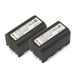 Battery Geomax ZBA400 2pcs Battery ZBA400 Compatible with Geomax Zenith10/20/50 - Brand (New)