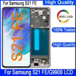 AMOLED Samsung S21 FE LCD Screen Display With Frame (New)