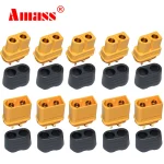 Battery RC Drone Connector 10 PCS Amass XT60 Female&Male Connector Plugs XT60 Connectors (New)