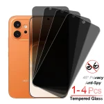 1/2/3/4Pcs Honor 600 Glass Honor 600 Screen Protector Privacy (New)