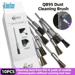 LANRUI QB95 Anti-Hair Loss Dust Brush Steel Handle Horse Mane (New)