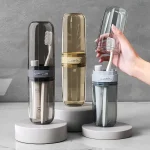 Toothbrush Travel Containers Transparent Portable Toothbrush Case Outdoor business Trip travel Acessories (New)